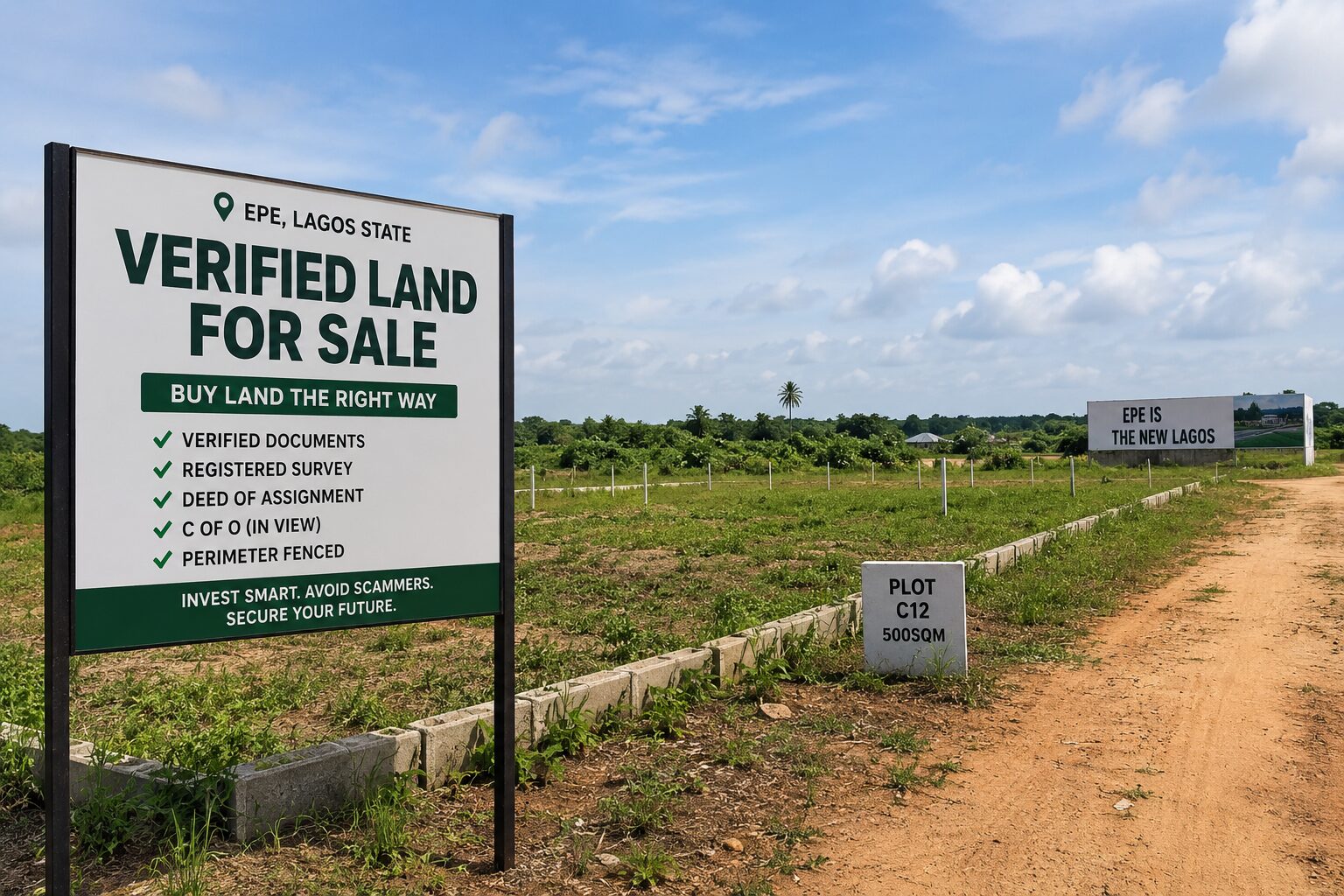 How to Buy Verified Land in Epe Without Getting Scammed